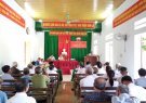 Chi bộ khu phố Lam Sơn tổ chức đại hội chi bộ điểm nhiệm kỳ 2022-2025.