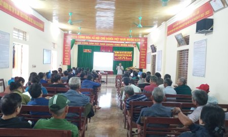 Hội nghị tập huấn trồng mía nguyên liệu vùng thâm canh cao tại địa bàn thị trấn Lam Sơn