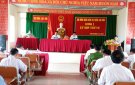 HĐND thị trấn Lam Sơn khóa I tổ chức kỳ họp thứ tư