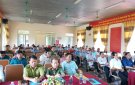 Thị trấn Lam Sơn tổ chức ngày hội "Toàn dân bảo vệ ANTQ năm 2022"