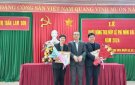 thị trấn Lam Sơn ra quân thu lệ phí môn bài năm 2024