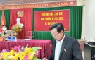 HĐND thị trấn Lam Sơn tổ chức kỳ họp thứ ba, khoá I, nhiệm kỳ 2021-2026.