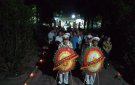Thị trấn Lam Sơn tổ chức lễ dâng hương viến đài tưởng niệm liệt sĩ 