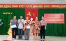khu phố Giao Xá thị trấn Lam Sơn tổ chức lễ tuyên dương khen thưởng cho các em học sinh năm học 2022-2023