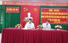 Thị trấn Lam Sơn tổ chức hội nghị đối thoại giữa người đứng đầu cấp ủy chính quyền với MTTQ và các ban ngành đoàn thể chính trị  và nhân dân