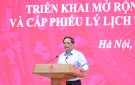Mở rộng thí điểm sổ sức khỏe điện tử và cấp phiếu lý lịch tư pháp qua VneID trên toàn quốc