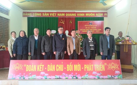 ĐẠI HỘI CHI BỘ KHU PHỐ PHÚC LÂM NHIỆM KỲ 2025-2027