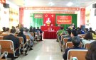 HỘI NGHỊ THẨM ĐỊNH XÉT CÔNG NHẬN THỊ TRẤN LAM SƠN ĐẠT CHUẨN ĐÔ THỊ VĂN MINH NĂM 2023