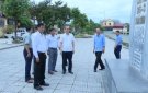 Đoàn công tác huyện Quế Sơn: Thăm các mô hình sản xuất, các tiêu chí NTM nâng cao, NTM kiểu mẫu tại xã Bắc Lương và Nam Giang