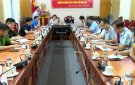 Huyện Thọ Xuân: Họp triển khai phương án ứng phó với việc vận hành điều tiết lũ công trình hồ chứa nước Cửa Đạt