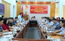 Huyện Thọ Xuân làm việc với các sở liên quan, chủ đầu tư, các đơn vị tham gia về thực hiện Dự án Đầu tư xây dựng và khai thác hạ tầng Khu công nghiệp Lam Sơn - Sao Vàng