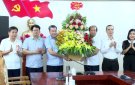 CÁC ĐỒNG CHÍ LÃNH ĐẠO HUYỆN THỌ XUÂN: CHÚC MỪNG BAN TUYÊN GIÁO HUYỆN UỶ, PHÒNG VĂN HÓA- THÔNG TIN, TRUNG TÂM VHTT, TT VÀ DL HUYỆN NHÂN NGÀY BÁO CHÍ CÁCH MẠNG VIỆT NAM