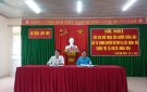  thị trấn Lam Sơn tổ chức hội nghị tiếp xúc đối thoại của người đứng đầu cấp ủy, chính quyền với MTTQ, các đoàn thể chính trị - xã hội và nhân dân.
